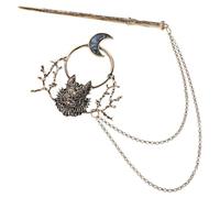 MUSISALY Moon Wolf Hair Pin: Retro For Women Hairpins For Styles For Festivals And Holiday Costumes Hair Barrette For Women Girls