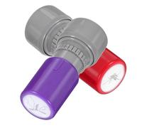MUSISALY Mosquito Random Color Stamp Prank 2pcs Self Inking Novelty with Realistic Mozzie Pattern , Abs Material Funny Trick Stamp for Halloween and Practical Jokes