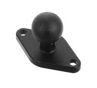 MUSISALY Motorcycle Phone Mount with Mirror Ball Head Fit for Various Models Vibration Dampening Secure Holder Ensuring Phone Stability and Safety the Road