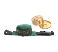 MUSISALY Moxa Sticks and Holder Set with Metal Burner Box and Cloth Filter Bag, Portable Moxa Stick Holder Tool for Smoke-Free Moxibustion, Relieves Discomfort and Promotes Circulation