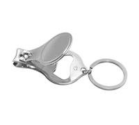 MUSISALY Multifunctional Nail Clipper and Bottle Opener Carbon Steel Fingernail Toenail with Ergonomic Grip Precision Nail Scissors for Men and Women Easy to Use Manicure Tool