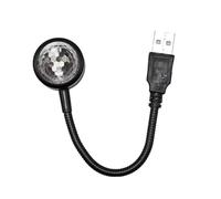 MUSISALY Music Rhythm LED Car Ambient Light USB Multi-Color Voice Control Atmosphere Lamp for Vehicle Decoration