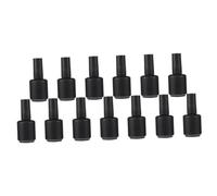 MUSISALY Nail Art Bottle Glass Empty Nail Polish Containers for Manicure Leak-proof Convenient Lid Design 15ml 13pcs to Girlfriend Female Friends