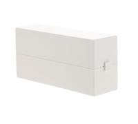 MUSISALY Nail Drill Bit Storage Case with 30 Slots Plastic Grinding Bit Organizer Box Sturdy Nail Art Tool Holder Suitable for Salon and Home Use