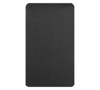 MUSISALY Nbr Anti-Shock Exercise Equipment Mat for Treadmill and Walking Pad, 1200X600X4Mm Black Fitness Mat for Indoor Gym Flooring, Compatible with Hardwood and Carpet Floors