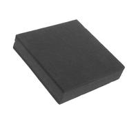 MUSISALY Noise Isolation Pads for Drum Set and Speakers, Sound Absorbing and Vibration Dampening Rectangular Pads Made of Plastic and Rubber, for Home Music Space and Contemporary Home
