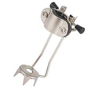 MUSISALY Outdoor Stainless Steel Walking Stick Ice Grip Attachment Non Slip Climbing Crampon Tool for Trekking Poles and Crutches Snow Ice Mud Easy Install with Screws