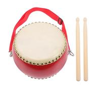MUSISALY Percussion Cowhide Snare Drum Educational for Hand Drum Enhancing Coordination Concentration and Intelligence Development