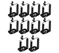 MUSISALY Phone Holder Clips Made of Abs and Alloy Not Easy to Deform 10pcs Practical Phone Bracket Mobile Bracket for Selfie Stick Filming and Photography
