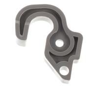 MUSISALY Plastic Fridge Door Stop Catch Buckle with Easy Installation and Universal Compatibility for Household Use, Black Refrigerator Replacement Part with Modern Compact Look