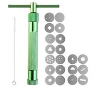 MUSISALY Polymer Clay Squeezer 22pcs Alloy Set with Detail-Oriented Design for Handmade Clay Craft Projects