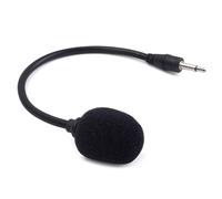 MUSISALY Portable 3.5mm Port Condenser Microphone 205mm Mini Wired Microphone for Musical Instruments with Metal Body Professional Vocal Pickup for Lecturers and Applications Requiring