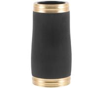 MUSISALY Portable Black Abs Clarinet Barrel with Two Sections Interface Design, Precise Matching Woodwind Instrument Accessory for Musical Instrument Repair Kits