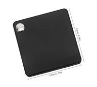 MUSISALY Portable Magnifier Mini Square Reading Loupe for Jewelry Coins Repair Hobby Lightweight Handheld Magnifying Glass for Travel Office Outdoor Study Multipurpose Inspection
