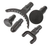 MUSISALY Portable Massager Adapter 5pcs Round Plastic Body Massager Attachment Promotes Muscle Development for Fitness Personnel