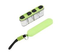 MUSISALY Portable Pill Organizer with 4 Compartments, Lightweight Plastic Medicine Storage Box, Moistureproof and Easy Maintenance, for Daily Use and Sports Activities