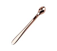 MUSISALY Practical Rose Golden Eye Cream Spoon Massage Stick for Eye Fatigue Relief for Puffiness and Dark Circles Beauty Accessory for Travel