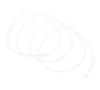 MUSISALY PTFE Tube for 3D Printer Filament 1.75mm 2m Length with Smooth and Efficient Use and Elegant Appearance for Filament Feeding