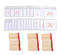 MUSISALY Puzzles Ages 1-3 Educational Geometric Logic Training for, Cognitive Development Desktop Puzzle Game for 2-4 Year Olds