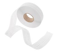 MUSISALY PVC Drywall Corner Tape Self Adhesive 1 Roll White Wall Accessory for Home Renovation with Joint Strengthening and Ceiling Application