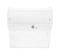 MUSISALY Raffle Sturdy Lottery Cage Drum Acrylic with Drum Design and Large Capacity, Ticket Box Accommodating Thousands of Tickets for Prize Draws and Major Gatherings