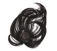 MUSISALY Real Human Hair Air Bangs Wig Clip in Fringe Fashionable Daily Party Cosplay