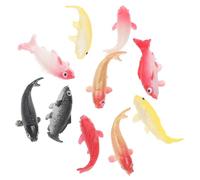 MUSISALY Realistic Mini Fish Toys 5 Varieties of Simulated Goldfish Models for Aquarium Dec