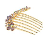 MUSISALY Rhinestone Hairpin Bridal Hair Clip for Wedding Decorative Hair Combs for Women Accessories