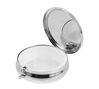 MUSISALY Rosary Keepsake Box Metal 3.5X3.5X2 Inch Compact Cross Jewelry Case Suitable for Christian Faith and Eucharist Jewelry Storage