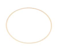 MUSISALY Round Bamboo Floral Hoops Macrame Ring Dream Catcher Circle Wooden Frame for Garden Porch Decor Natural Texture for Wreath Making