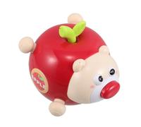 MUSISALY Sensory Wobble for Head Lifting Exercises Soft Chewable Material Eye-catching Red Cartoon Design Packaged in Elegant Box Early Development Activity for Newborns and Boy Girl Year