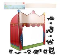 MUSISALY Shadow Puppet Making Kit with Hand Puppet Models and Creative DIY Paper Craft Set for Classroom
