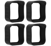 MUSISALY Silicone Camera Protective Cover 4pcs Black Weather-Resistant Case for Blink Outdoor 3Rd Gen to Reduce Sunlight Reflection and Enhance Image Quality