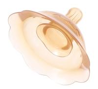 MUSISALY Silicone Nipple Shields for Breastfeeding, Nursing Cover Protector with Strong Suction, Lightweight Simulation Shape Design, Safe for Babies, Includes Storage Box