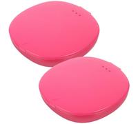 MUSISALY Silicone Storage Holder Practical Reusable Organizing Box with Compact Design 2pcs and Portable Feature for Feminine Care and Travel