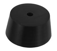 MUSISALY Silicone Tuning Fork Activator Block Round Shape Instrument Tool for Precision Sound Adjustment in Musical Practice
