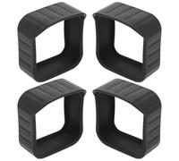MUSISALY Silicone Weatherproof Security Camera Cover 4-Pack Black Outdoor Protective Case Compatible with Blink Outdoor 3Rd Gen for Rain and Dust Resistance