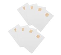 MUSISALY Smart Ic Cards White with 2K Memory Chip for Access Control and Parking Systems Sturdy PVC 3.3X2.1 Inch Splashproof for Office Use