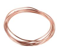 MUSISALY Soft Drawn Copper Tubing 3mm OD x 2mm ID 3m Coil Flexible Copper Pipe for HVAC Air Conditioner Refrigeration and DIY Hydronic Heating Systems