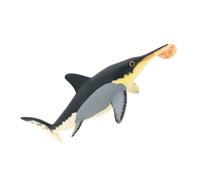 MUSISALY Solid Realistic Sea Animal Model Set for - Prehistoric Marine Creatures Including Mosasaurus, Ichthyosaurus, Ammonite - Sturdy Plastic Simulation for Ocean Learning and