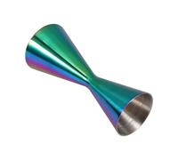 MUSISALY Stainless Steel Double-Ended Cocktail Jigger, 30Ml and 45Ml Ounce Measuring Cups, Japanese Style Bar Shot Glass for Party Wine and Bartending Use