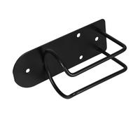 MUSISALY Stainless Steel Electric Hair Clipper Holder Wall Mount Organizer with Ring Non-slip Base for Barbershops Salons Home Hair Tool Storage Rack