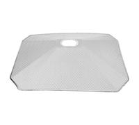 MUSISALY Stainless Steel Hood Filter Replacement for Kitchen Range Hood Square Shape with Dual-layer Construction Easy to Maintain and Clean for Efficient Ventilation