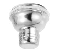 MUSISALY Stainless Steel Shaker Spout Cap for Cocktail Service Tools, Easy to Clean and Efficiency Booster, 2.9 Inch Round Lid Suitable for Professional Bar Use and Boat Parties