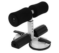 MUSISALY Suction Cup Sit Up Bar Fitness Training Device for Home Use Abdominal Curl Assist with Dual Suction Fixation Portable Floor Workout Support for Crunches and Core Strengthening