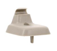 MUSISALY Sun Visor Mount Clip for Beige Sun Shade Fix Clamp Retainer Holder Stable Interior Bracket for Driver Side Accessory
