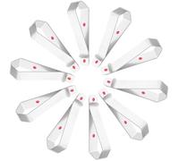 MUSISALY Sun Visor Photo Frame Clips and Easy Installation 10pcs Stainless Steel with Space Saving Design for Vehicle Interiors the Go