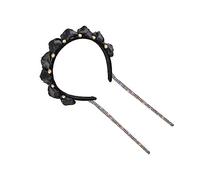 MUSISALY Tassel Hair Band Rhinestone Floral Design, Fashion Headband for Women, Sweet Hair Jewelry Accessory for Parties and Daily Wear