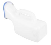 MUSISALY Thickened Female Urinal Portable Pee Holder for Outdoor Travel and Elderly Use Reusable Plastic Urine Bottle Non-Slip Base Random Color