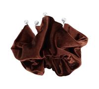 MUSISALY Unique Square Hair Scrunchies Velvet Hair Bands for Women Large Elastic Elegant Ponytail Holders
